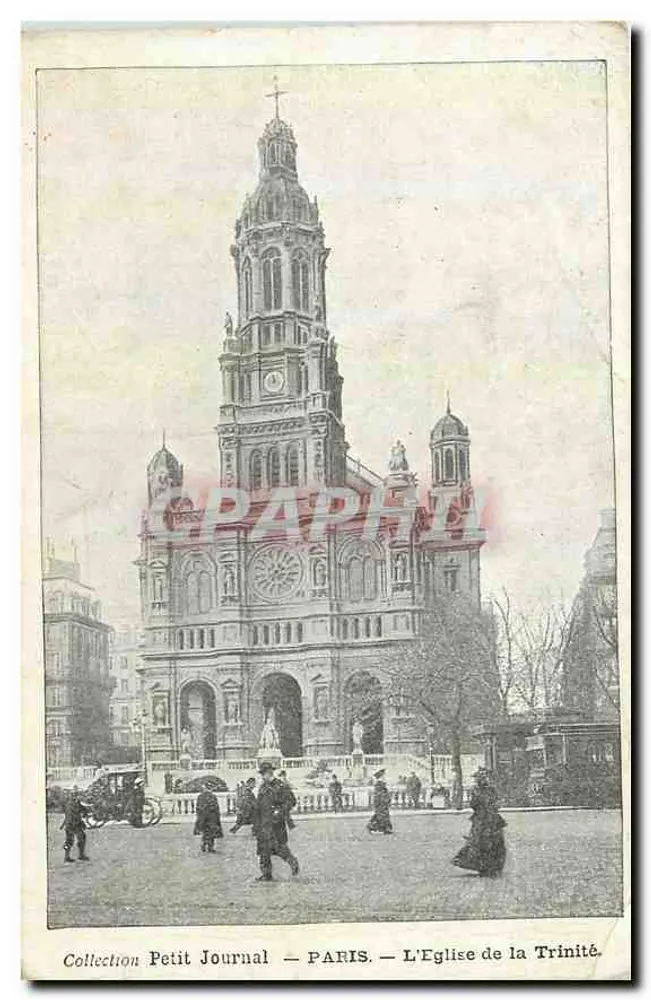 Paris — L'Église de la Trinité — Collection Petit Journal - Recto