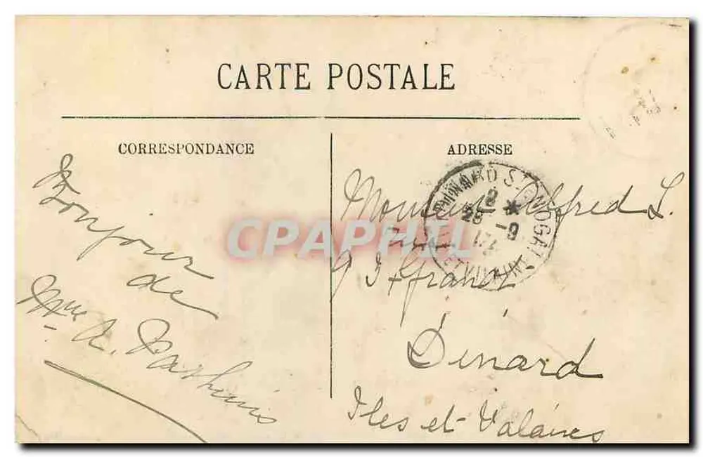Paris — O Trocadéro — LL. n° 243 - Verso