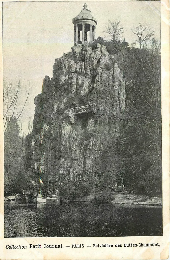 Belvédère des Buttes-Chaumont — Paris — Collection Petit Journal - Vorderseite