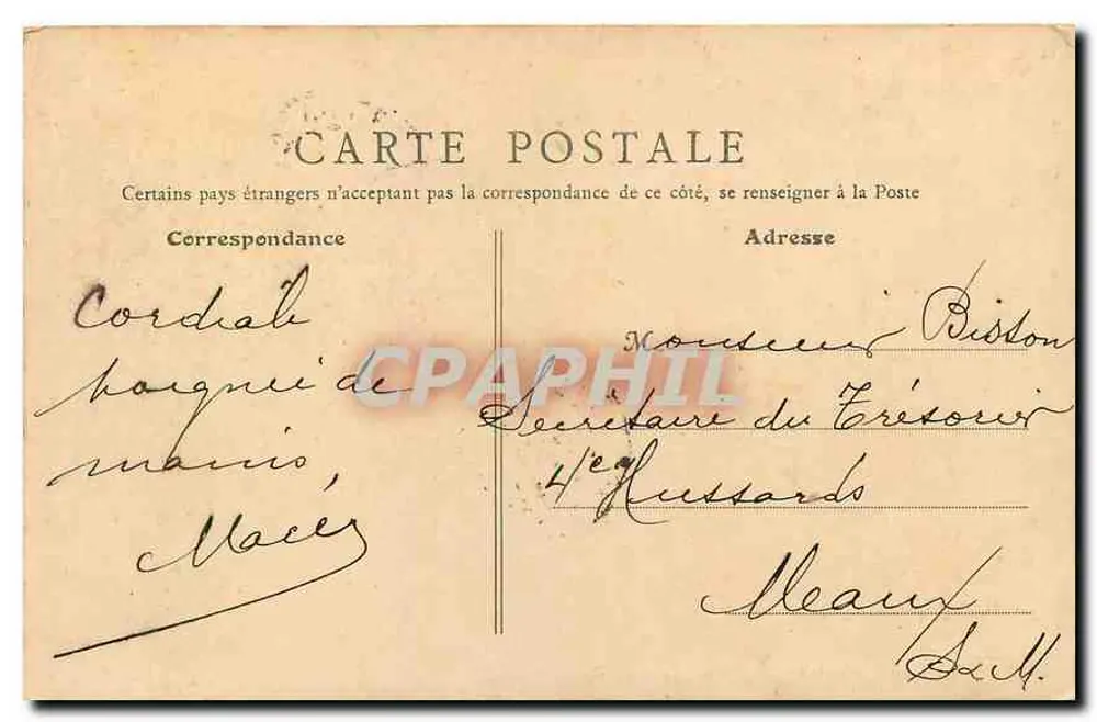 Paris - Lac et Rocher des Buttes-Chaumont — B. F., Paris, n° 131 - Verso