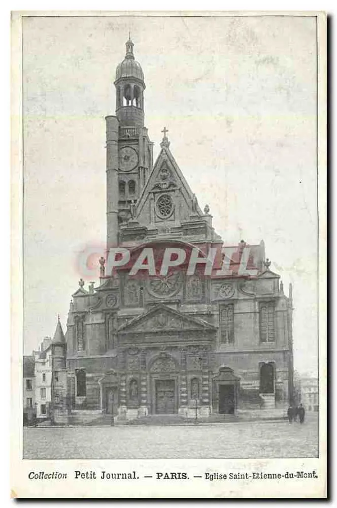 Kirche Saint-Etienne-du-Mont — Paris — Sammlung Petit Journal - Vorderseite