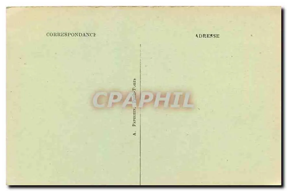 Paris — A Colunata do Louvre — A. P. n°348 - Verso