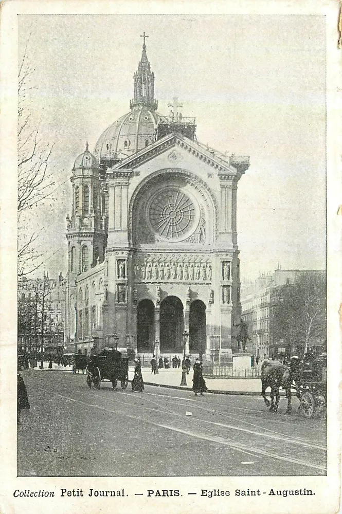 Paris — Église Saint-Augustin — Collection Petit Journal - Recto