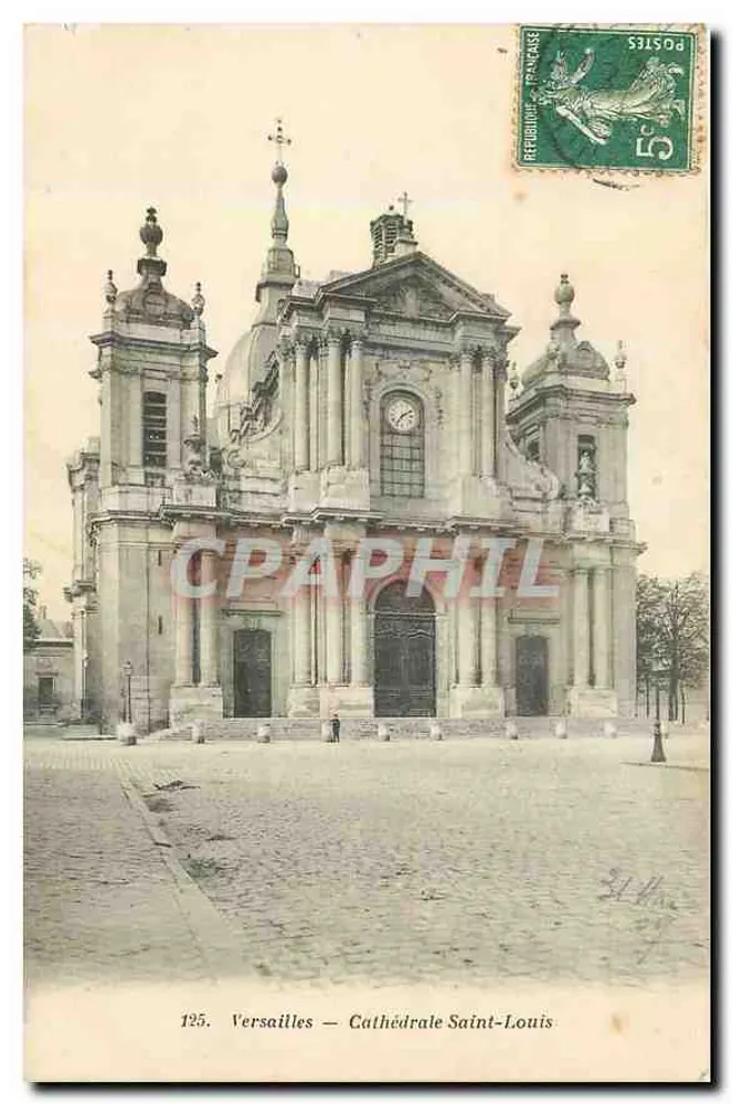 Versailles — Catedral de São Luís — Héliotypie Bourdier et Faucheux - Frente