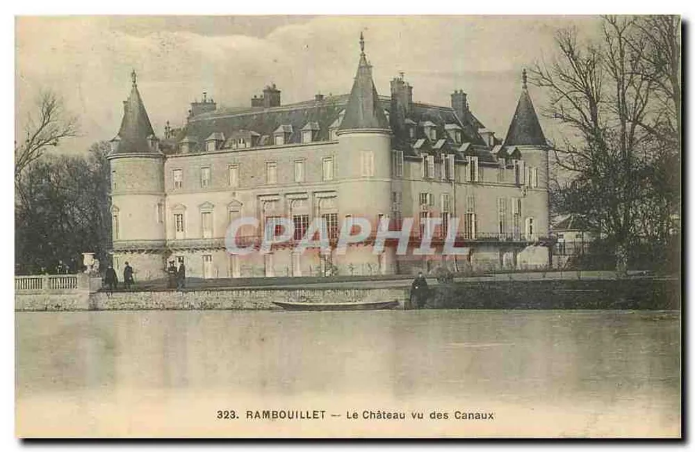 Rambouillet — Le Château vu des Canaux — Lagrange édit-photo Rambouillet - Frente