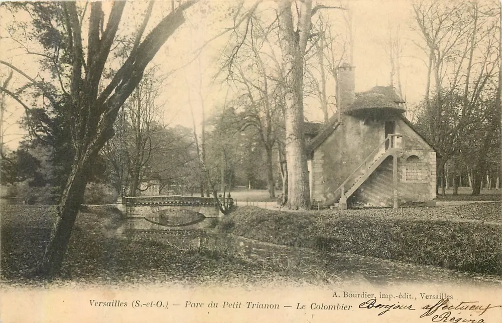 Versailles (S.-et-O.) — Parc du Petit Trianon — Le Colombier — A. Bourdier, imp.-édit., Versailles - Recto