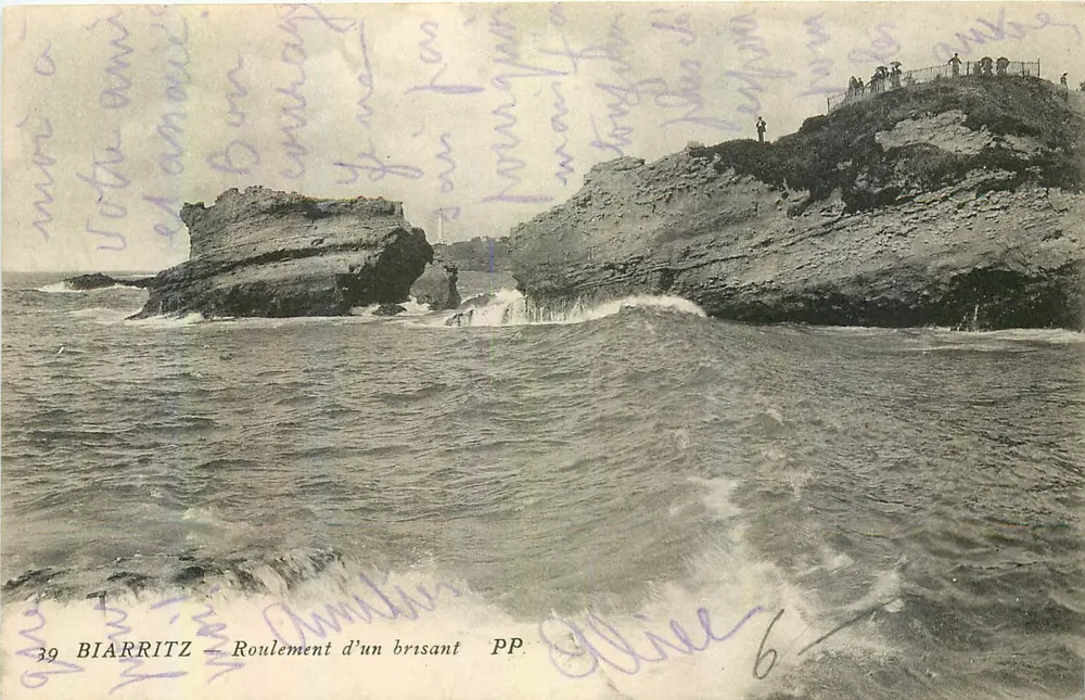 Biarritz — Rolamento de um brisante — PP. 39 - Frente