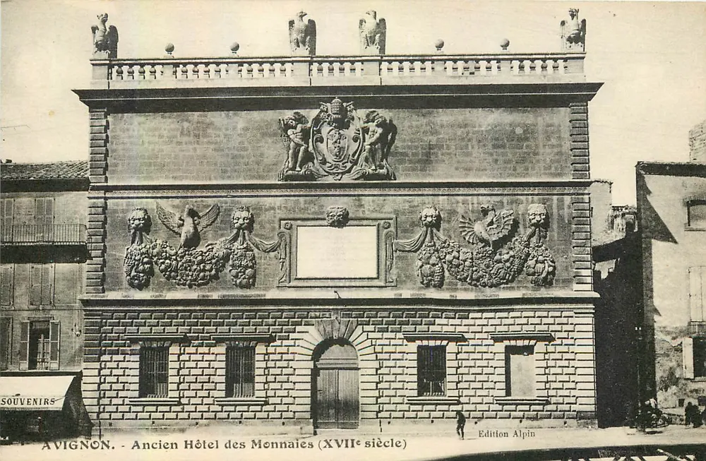 Avignon - Ancien Hôtel des Monnaies (XVIIe siècle) — Édition Alpin - Recto