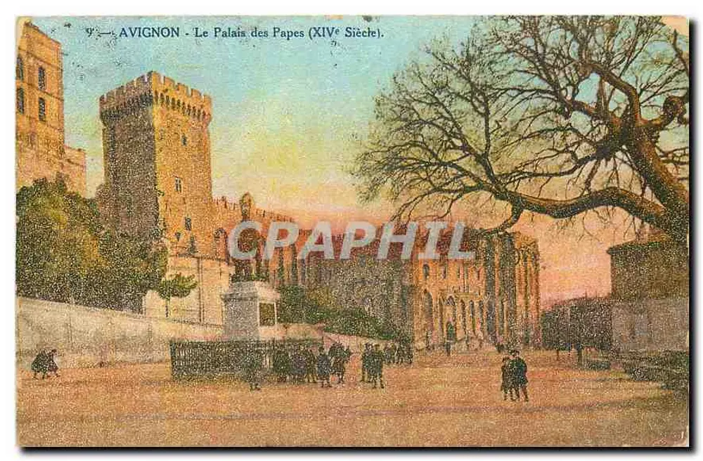 Avignone - Il Palazzo dei Papi (XIV secolo). - Recto