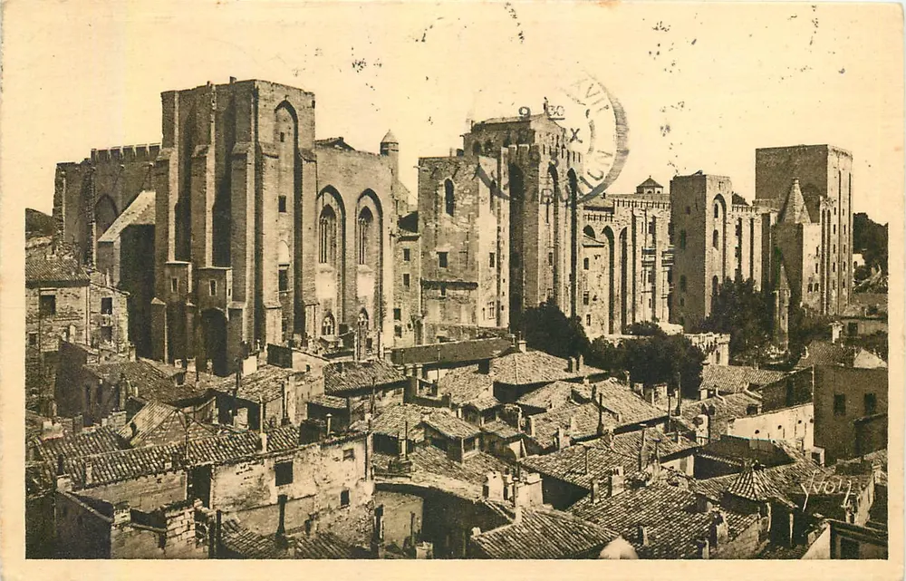 Avignon — Das Palais des Papes — Les Éditions d'Art Vaucelse - Vorderseite