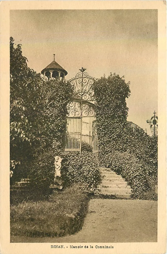 Dinan — Schloss la Conninais — Eingang zu den Gärten — Edition M. Pambrun, Dinan - Vorderseite