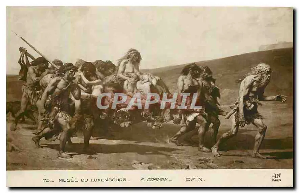 Cain — Museu do Luxemburgo — F. Cormon — n°75 - Frente