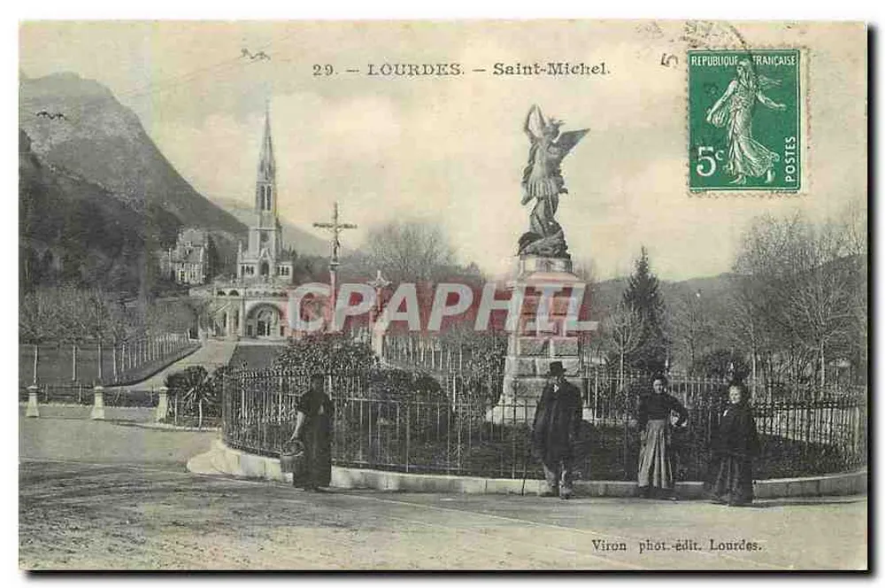 Lourdes — Saint-Michel — Foto-Editora Lourdes, n°29 - Frente