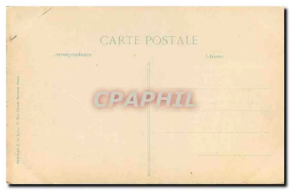 Reims — La Cathédrale après le bombardement — 8me Série - Verso