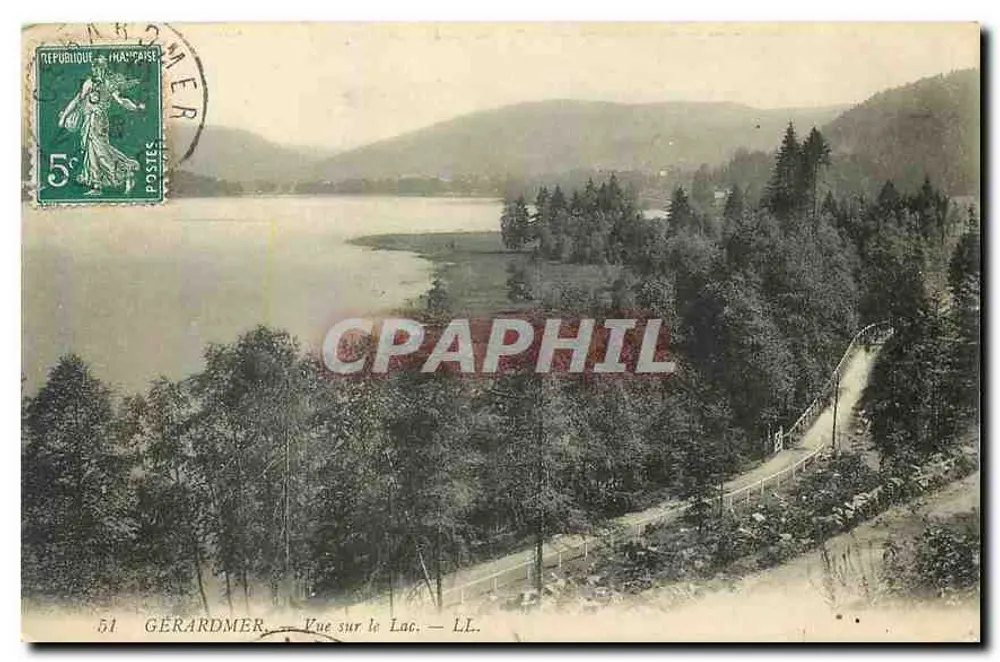 Gérardmer — View of the Lake — LL. no. 51 - Front