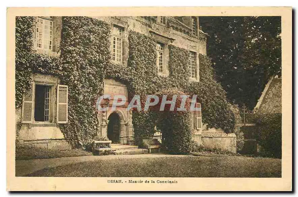 Dinan - Château de la Conninais — Voorzijde van het château - Voorkant