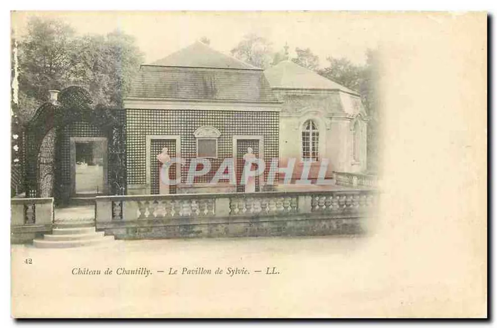 Château de Chantilly — Le Pavillon de Sylvie — LL. - Frente
