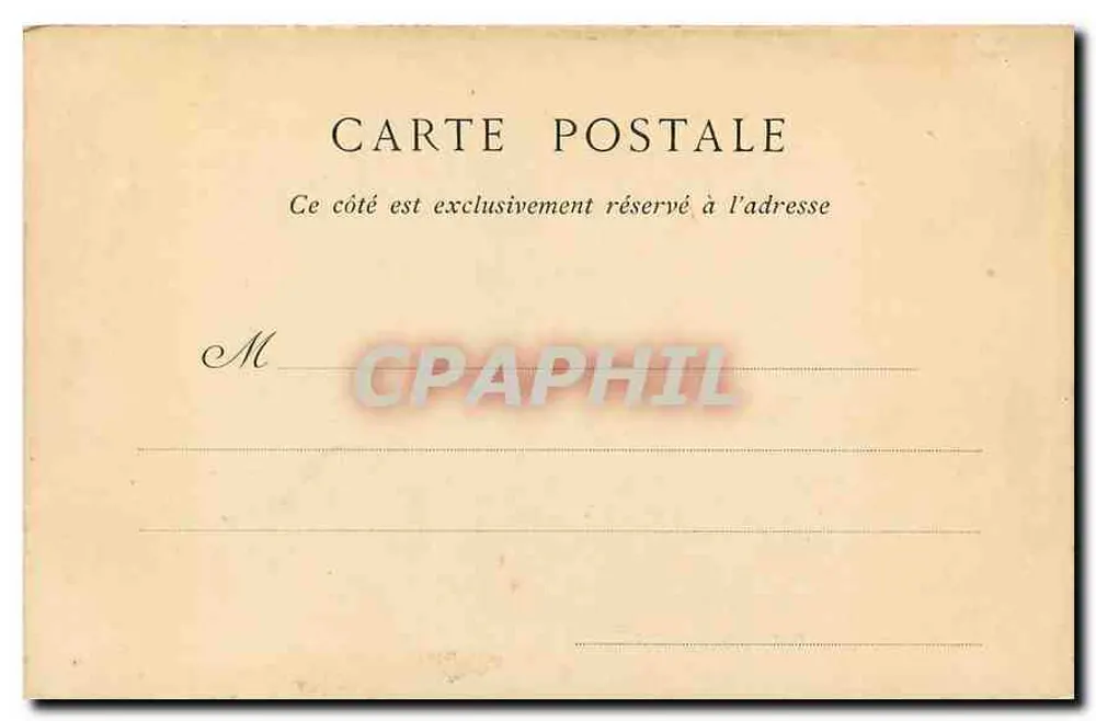 Château de Chantilly — The Island of Love — Collections ND. Phot. - Back