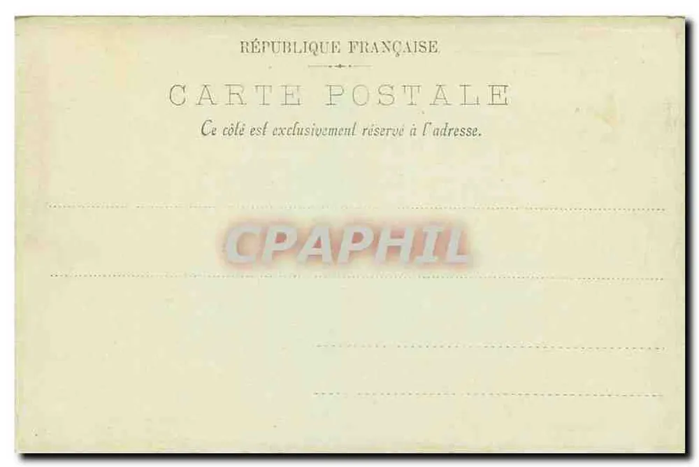 Castelo de Chantilly — O castelo visto do parque — LL. - Verso