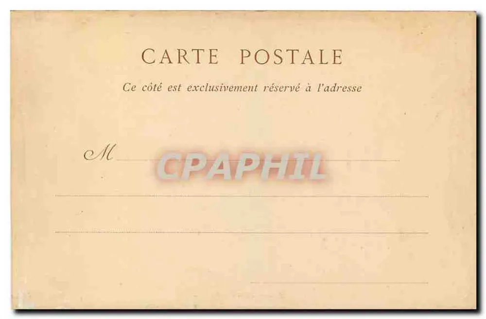 Castelo de Chantilly — Fachaça Principal — Coleções ND. Fot. n°16 - Verso