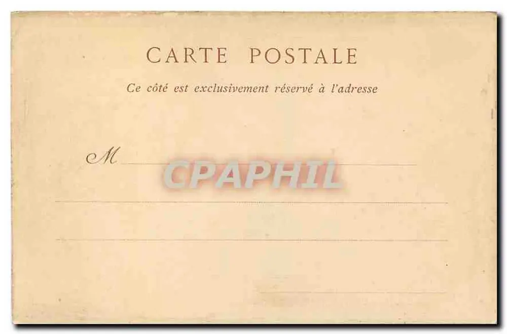 Castelo de Chantilly — Lado Sudoeste — Coleções ND. Fot. - Verso