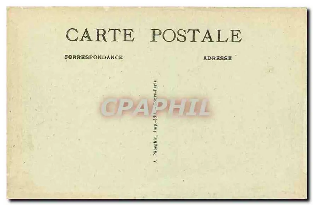 Chambord — Le Château — Façade Septentrionale — A.P. - Verso