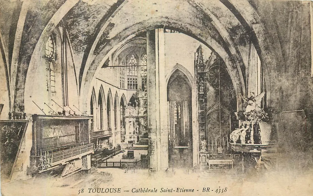 Toulouse — Catedral de San Esteban — BR-4358 - Anverso