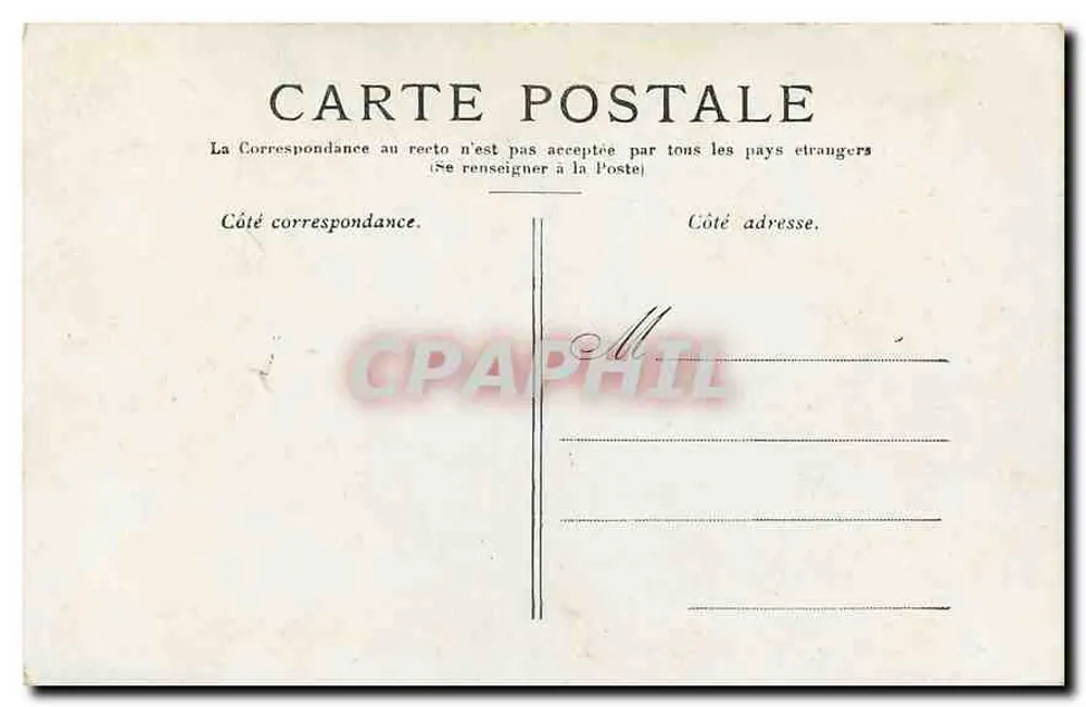 PARIS — A Conciergerie — editor não visível - Verso