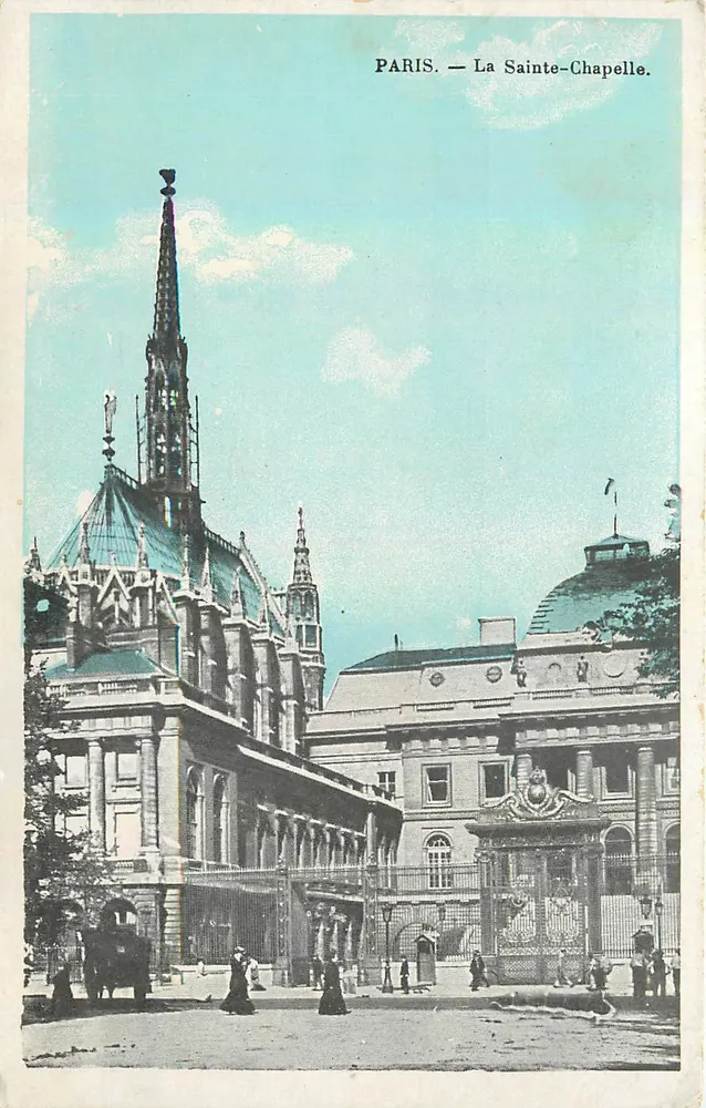 PARIS — A Santa Capela — Editor não identificável, número de série não visível - Frente