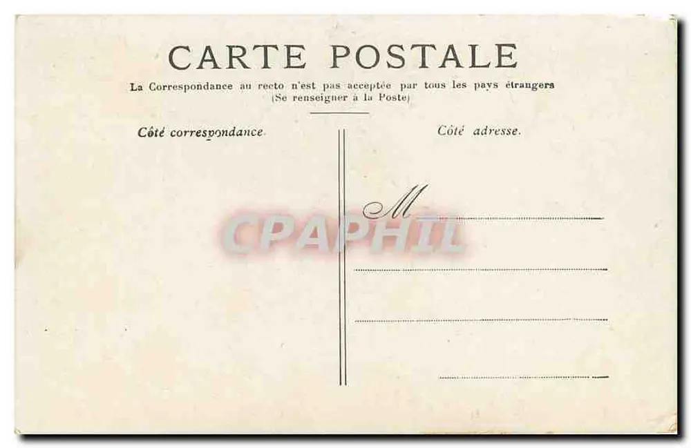 PARIS — A Santa Capela — Editor não identificável, número de série não visível - Verso