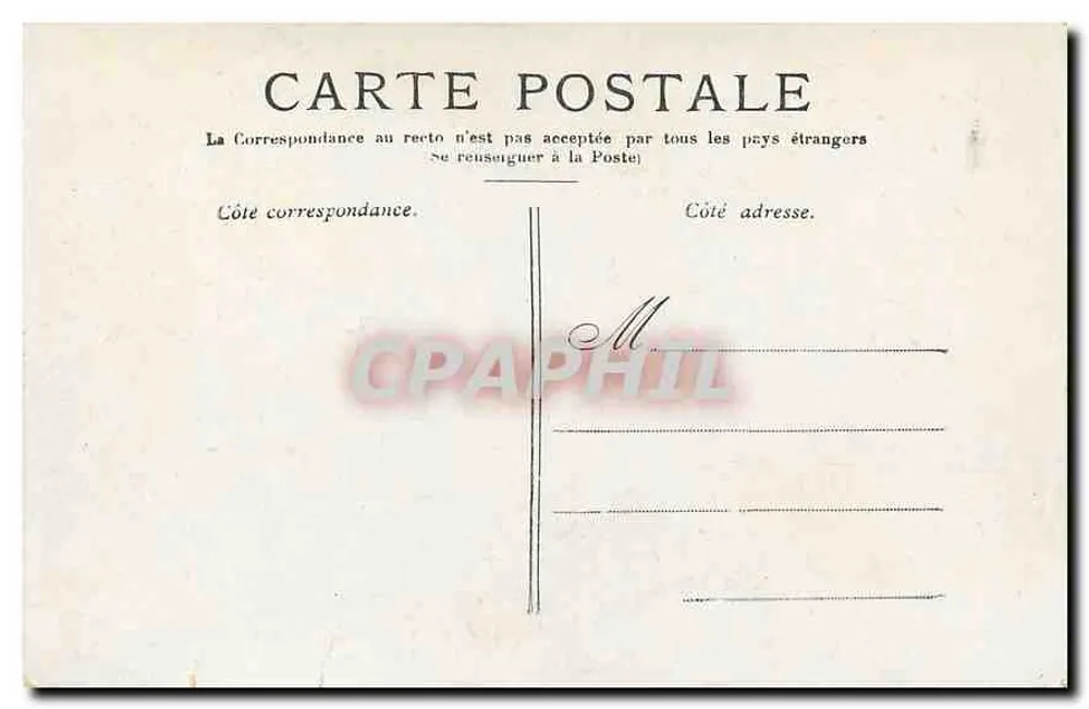 Paris — O Ponte Alexandre III — editor não visível - Verso