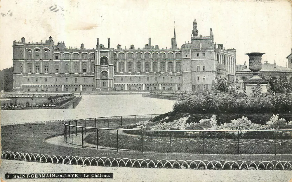Saint-Germain-en-Laye — O Castelo — editor desconhecido, n°3 - Frente
