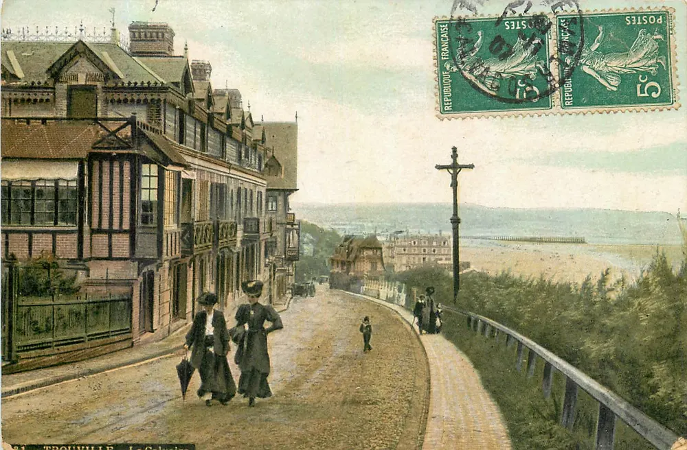 Trouville - Le Galerie — editor Lévy & Cie, n°21 - Frente