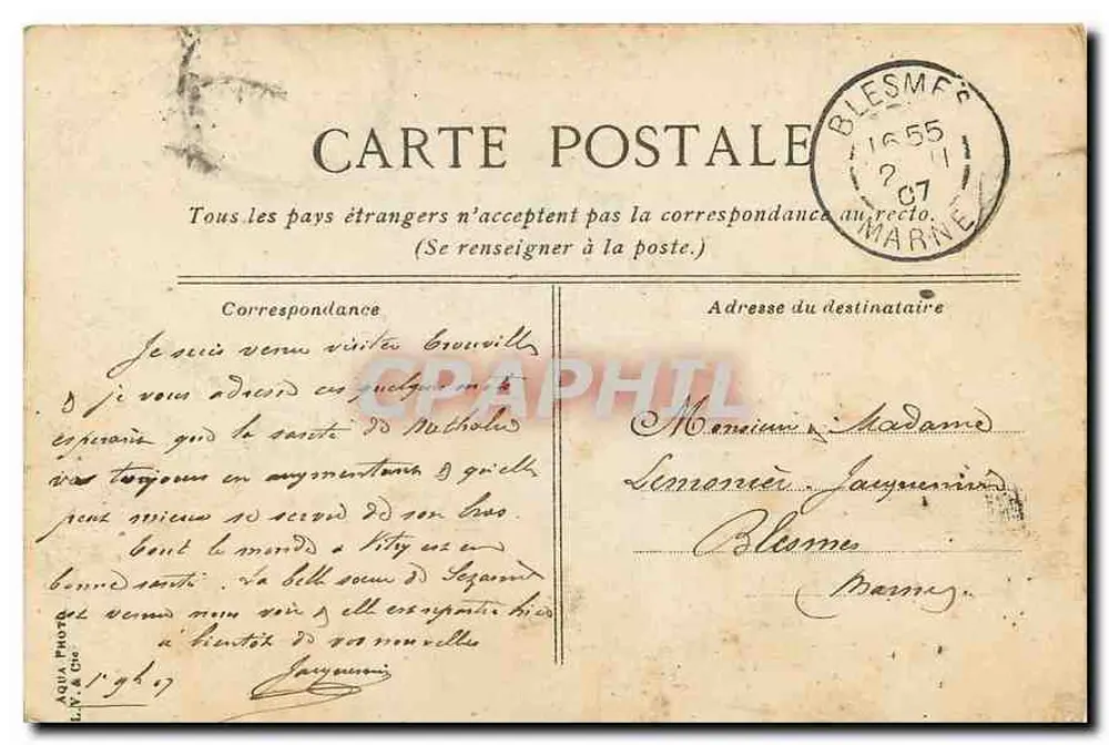 Trouville - Le Galerie — editor Lévy & Cie, n°21 - Verso