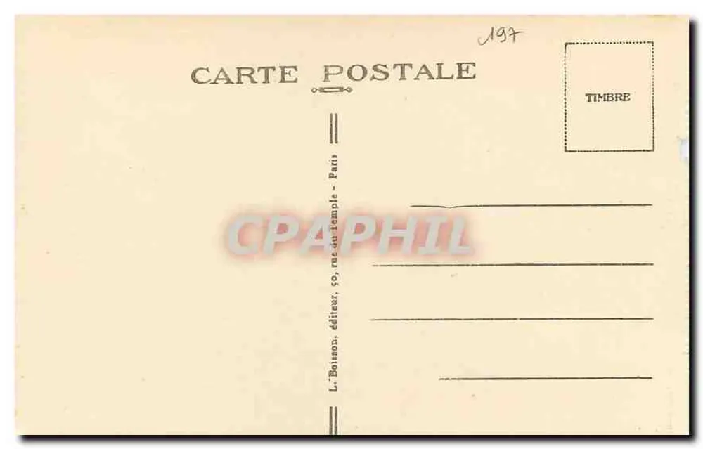 Paris - Église de la Madeleine - Le Maître Autel - Verso
