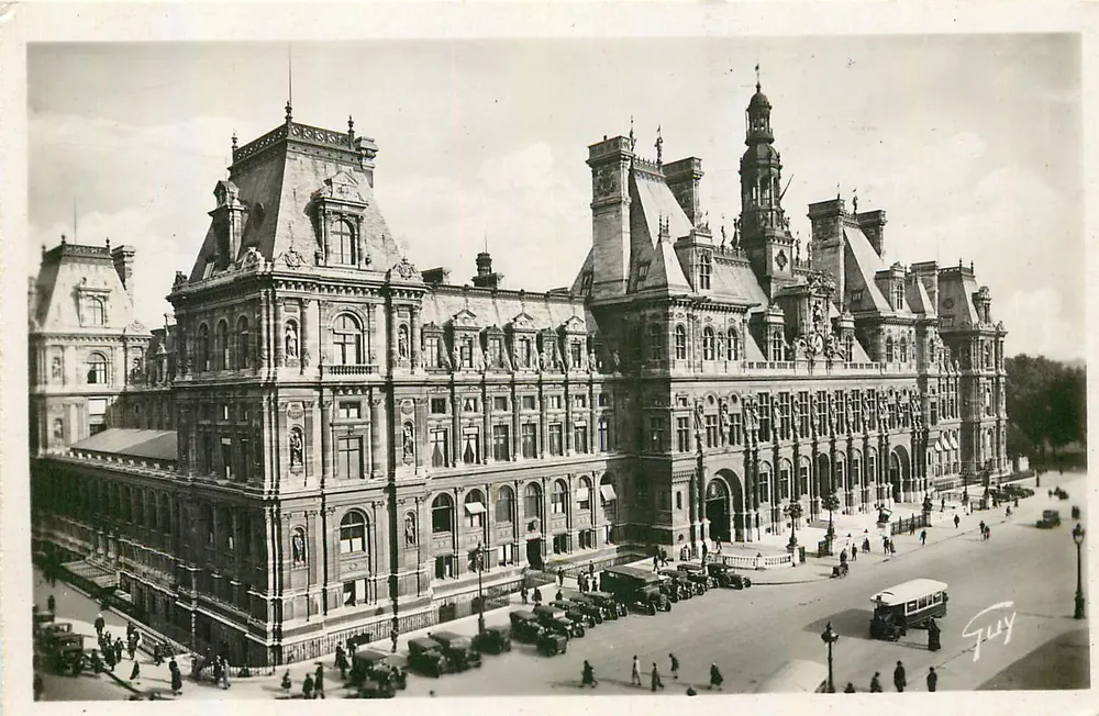 Paris - Das Rathaus — Verlag G. Fuy, Paris - Vorderseite