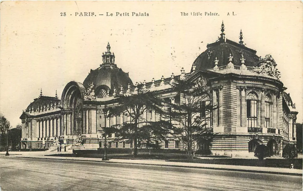 Paris — O Pequeno Palácio — A. L. - Frente