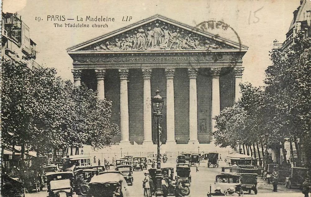 Paris — A Madeleine — Les Éditions Artistiques - LIP - Frente