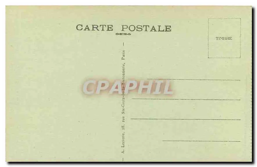 Paris - Hôtel des Invalides - Tombeau de Napoléon Ier — A. L. — n° 358 - Verso