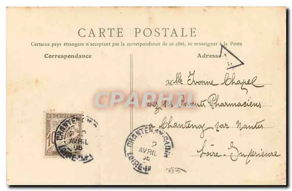 PARIS — Porte Saint-Denis — B. F. Paris - Verso
