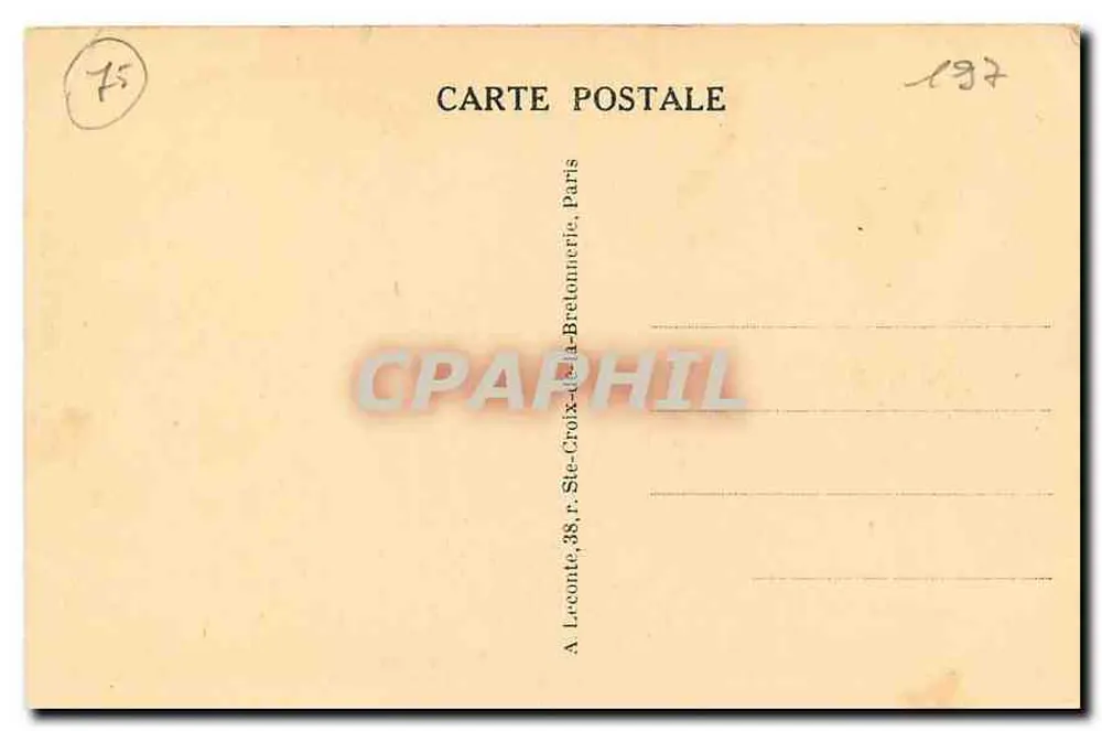 L'Obélisque de Louqsor — Place de la Concorde — n° 48 - Verso