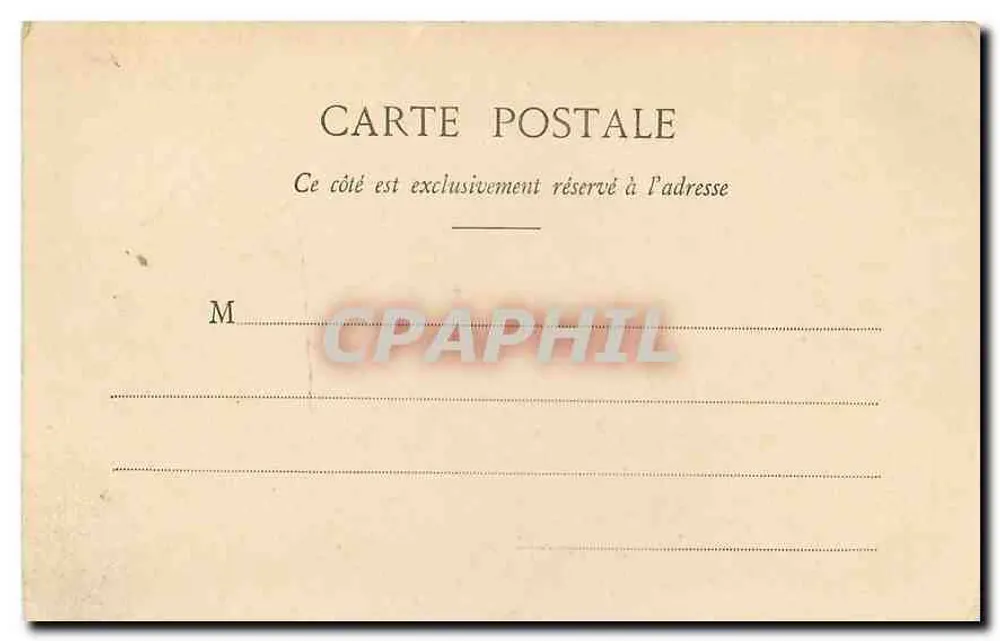 Paris - Église de la Madeleine et les Grands Boulevards — éditeur non identifié, n° de série 129 - Verso