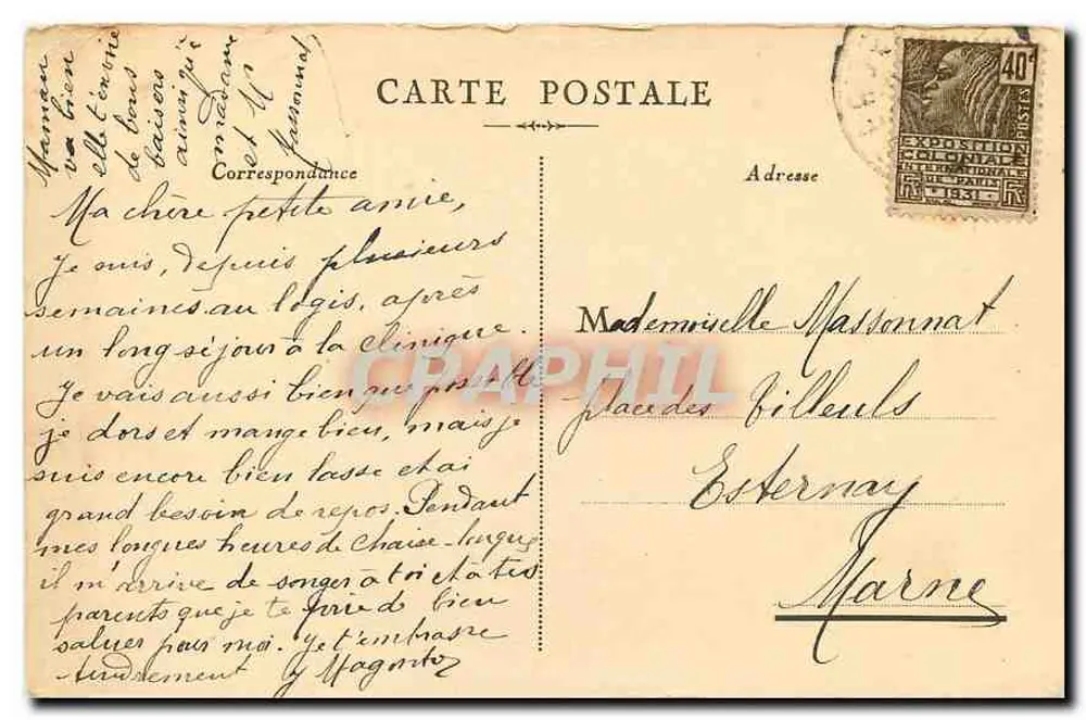 Place de la Concorde — vista do cais — editor não visível - Verso