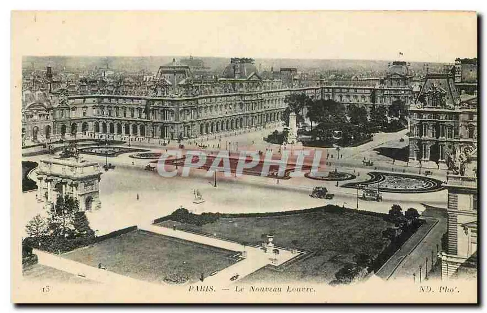 Paris — O Novo Louvre — ND. Pho’ - Frente