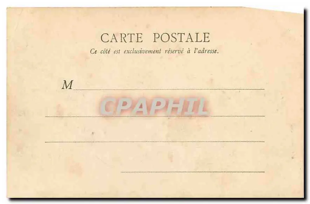 PARIS — Lac et Rocher des Buttes-Chaumont — B.F. Paris, n° 131 - Verso