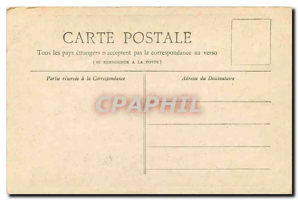 Paris — L'Église de la Trinité — Collection Petit Journal - Verso