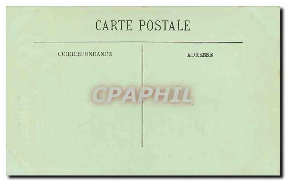 Paris — O Hotel de Sens — editor Maroux, n° 174 - Verso