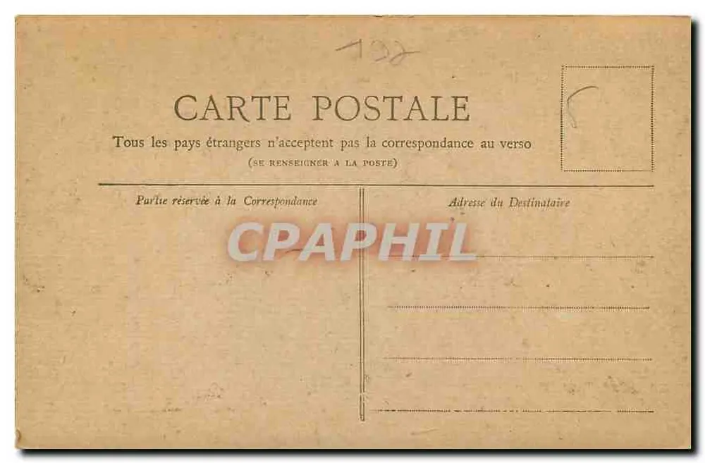 PARIS — L'Hôtel de Ville — Collection Petit Journal - Verso