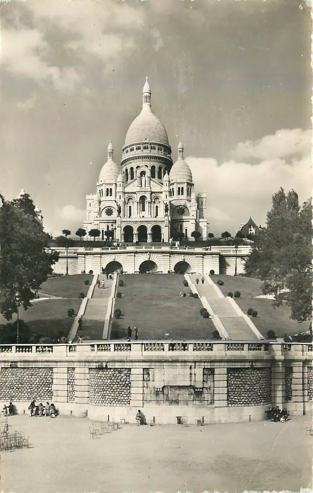Sacré-Cœur de Montmartre — Paris — Éditions Nozais - Recto