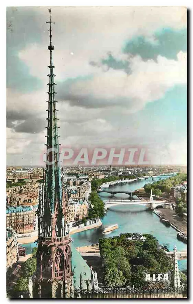 Paris visto de cima — Visão sobre a Sena — Edição ALFA - 105 - Frente